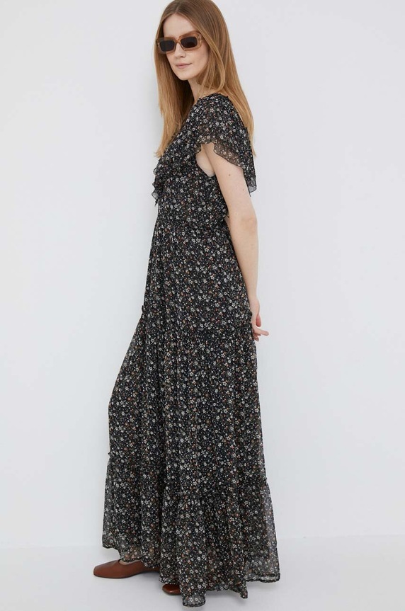 Pepe Jeans sukienka Aora czarny PL953231.0AA
