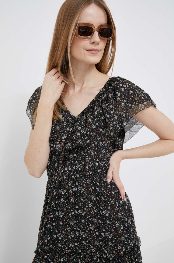Pepe Jeans sukienka Aora PL953231.0AA czarny