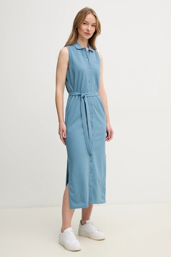 Платье Lacoste casual голубой EF1107