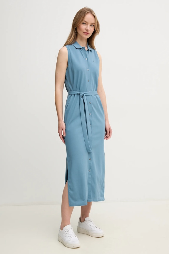 Платье Lacoste casual голубой EF1107