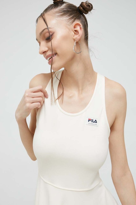 Fila sukienka żółty FAW0430