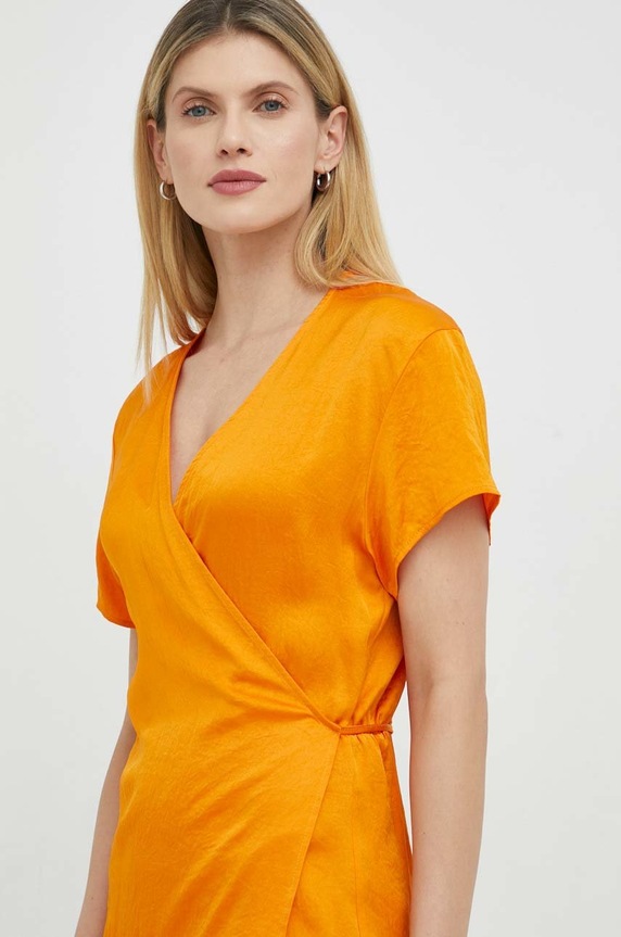 Šaty American Vintage oranžová WID14IE23