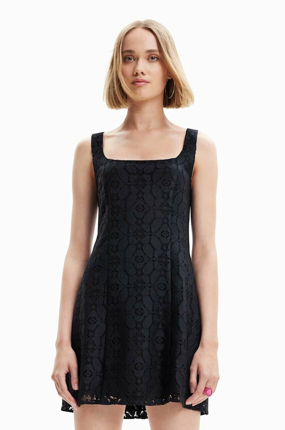 Desigual rochie mini negru 23SWVW02