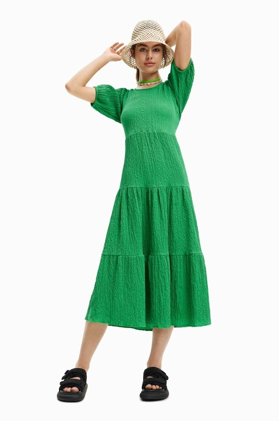 Ruházat Desigual ruha 23SWVW45 zöld