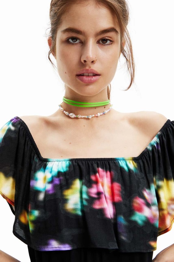 Desigual sukienka 23SWVW55 czarny SS23