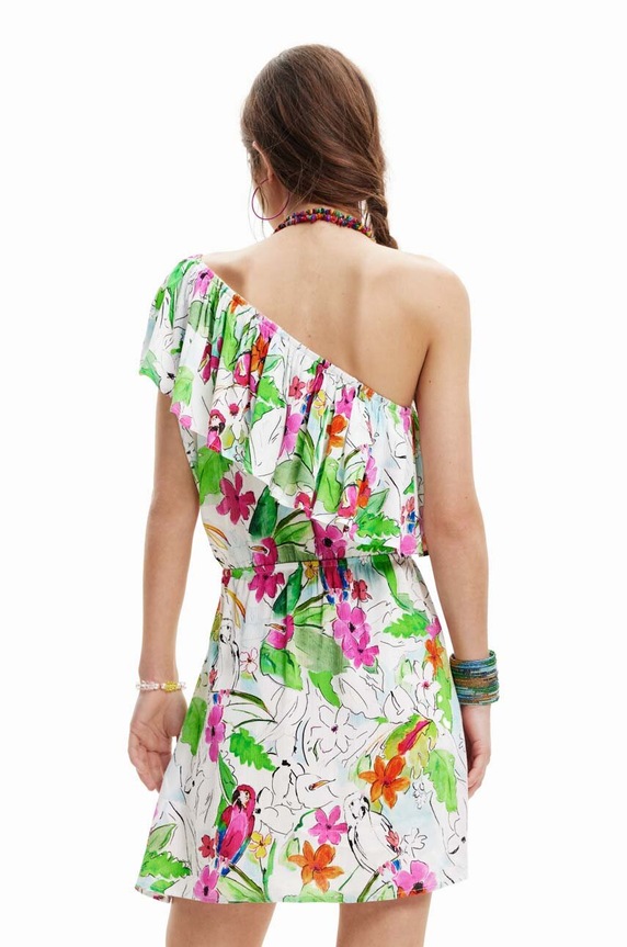 Desigual rochie alb 23SWVW83