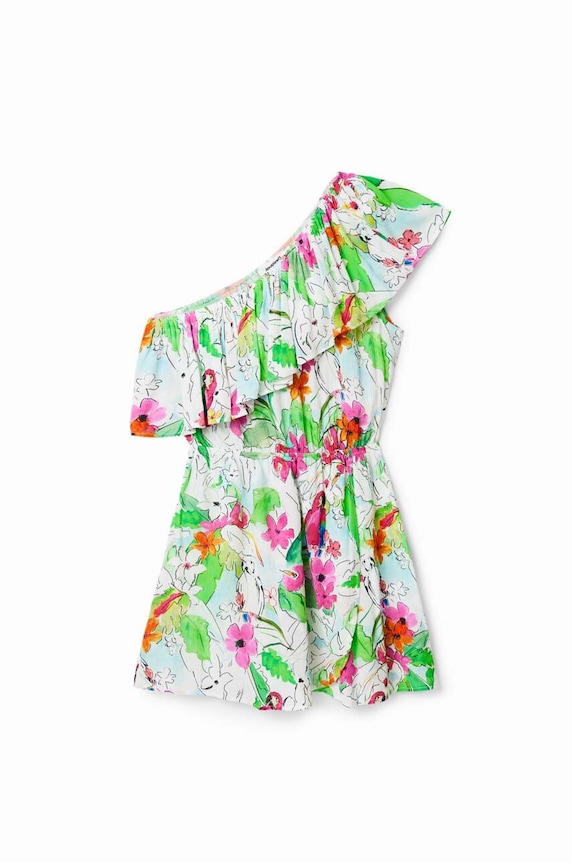 Desigual rochie 23SWVW83 alb