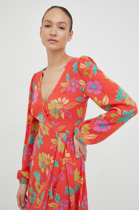 Billabong sukienka EBJWD00111 czerwony SS23