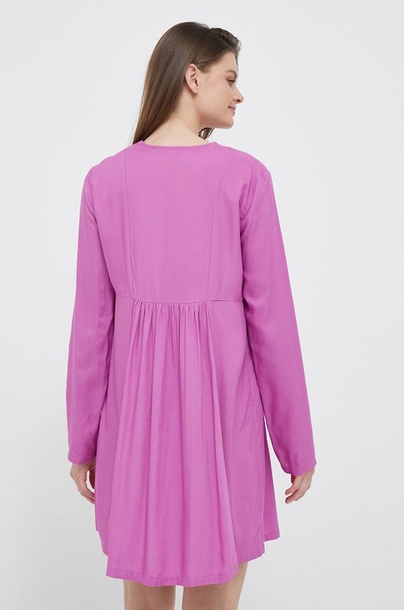 Abbigliamento United Colors of Benetton vestito 4SAFDV037.0K9 violetto