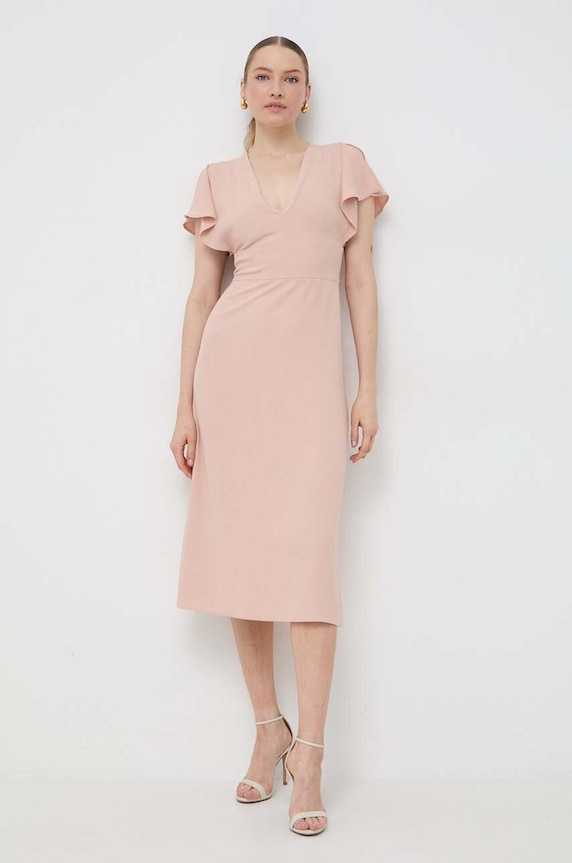 BOSS sukienka casual różowy 50488660