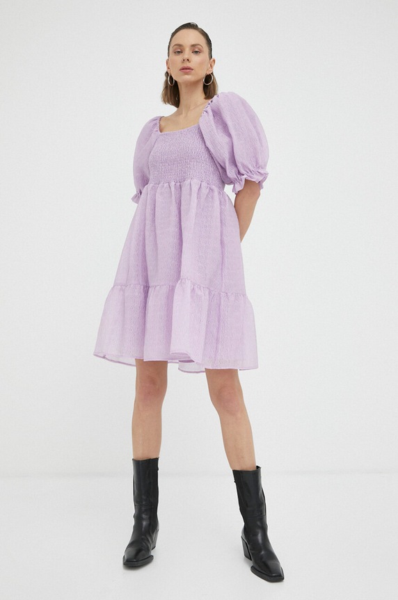 Bruuns Bazaar rochie BBW3349 violet SS23