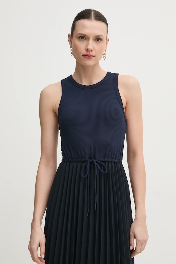 Haljina Tommy Hilfiger WW0WW39342.PPYX mornarsko plava SS25