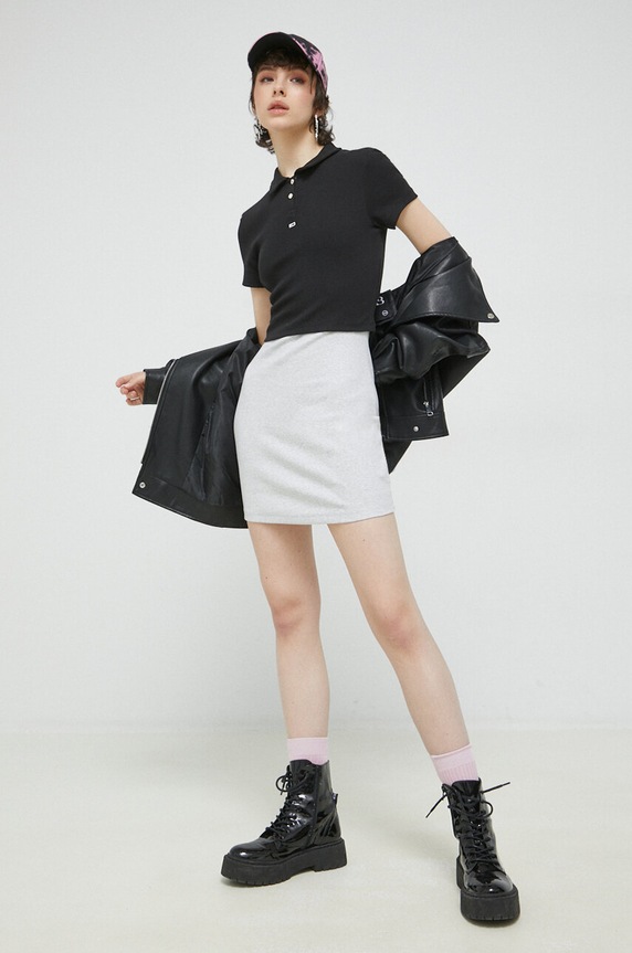 Φόρεμα Tommy Jeans DW0DW15344.PPYX γκρί SS23