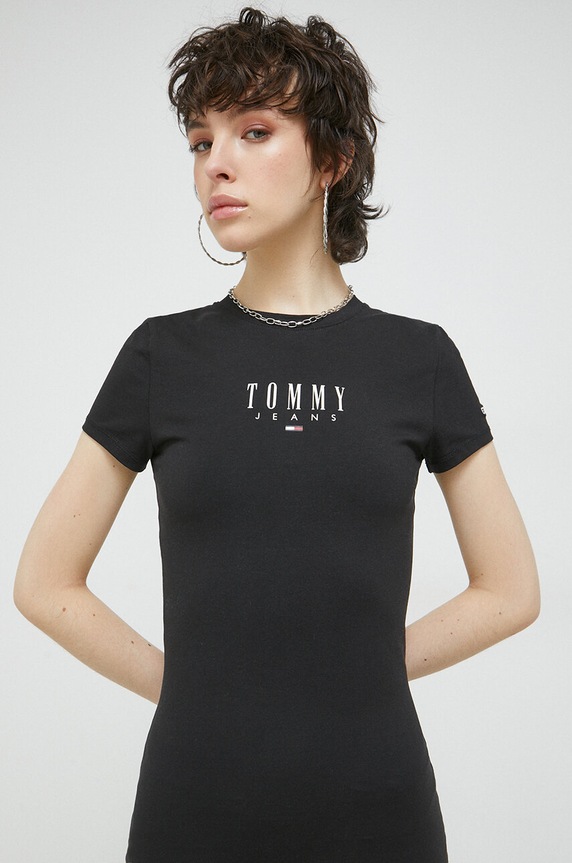 Φόρεμα Tommy Jeans μαύρο DW0DW15357.PPYX