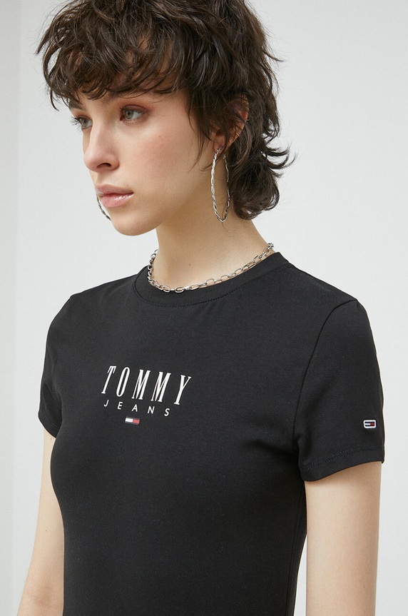 Φόρεμα Tommy Jeans DW0DW15357.PPYX μαύρο