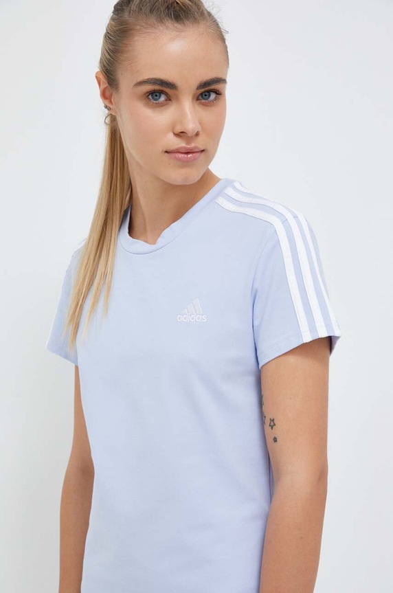 adidas sukienka niebieski IC9885
