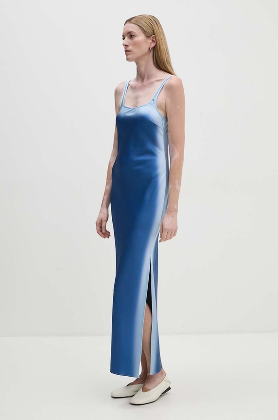 Samsoe Samsoe dress plain blue F23100173