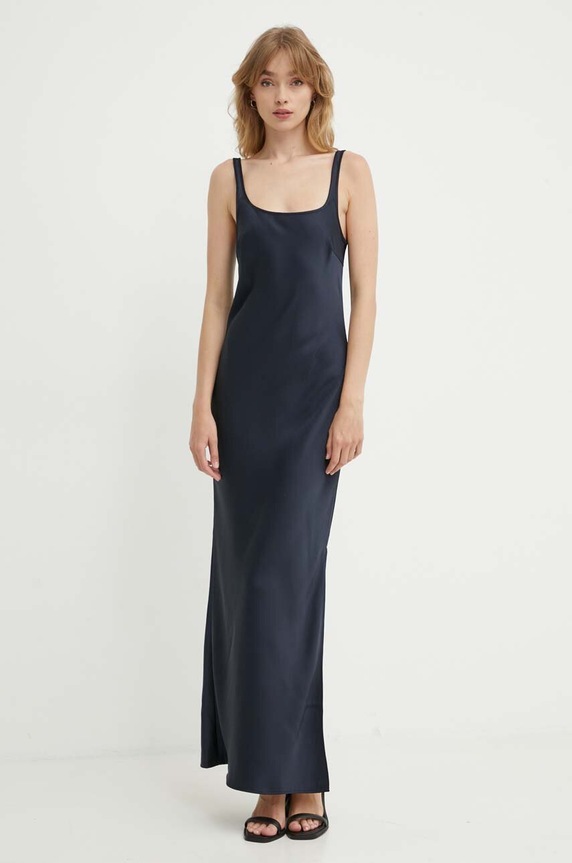 Samsoe Samsoe rochie bleumarin F23100173