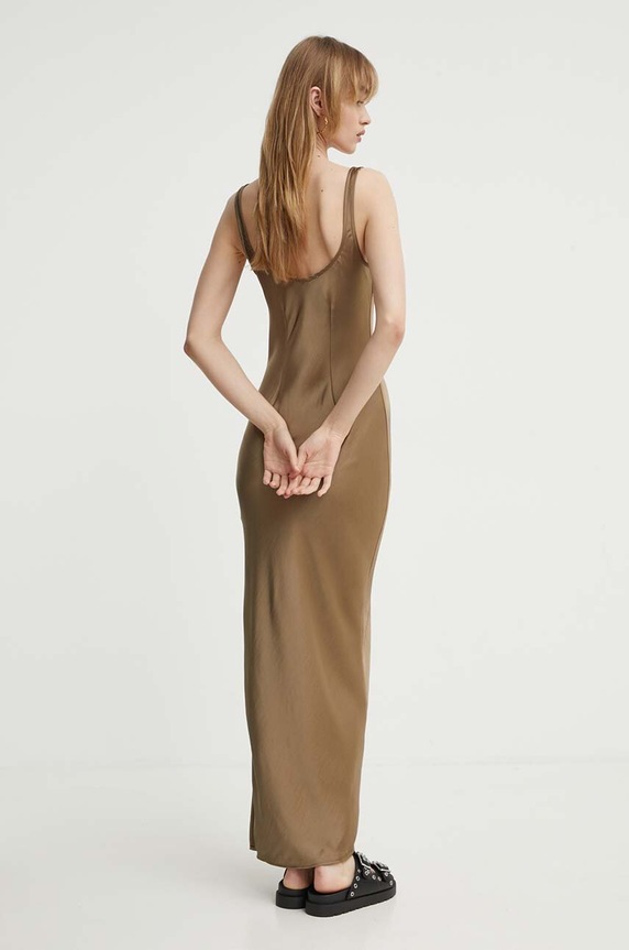 Odzież Samsoe Samsoe sukienka F23100173 brązowy