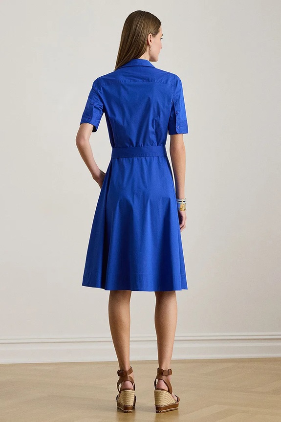 Lauren Ralph Lauren sukienka 200748950 niebieski SS26