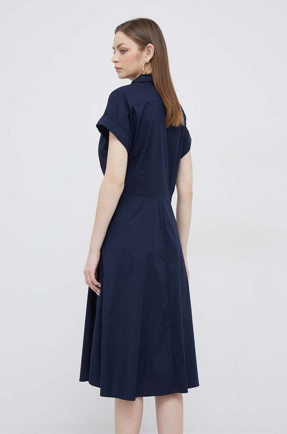Oblačila Obleka Lauren Ralph Lauren 250903193 mornarsko modra