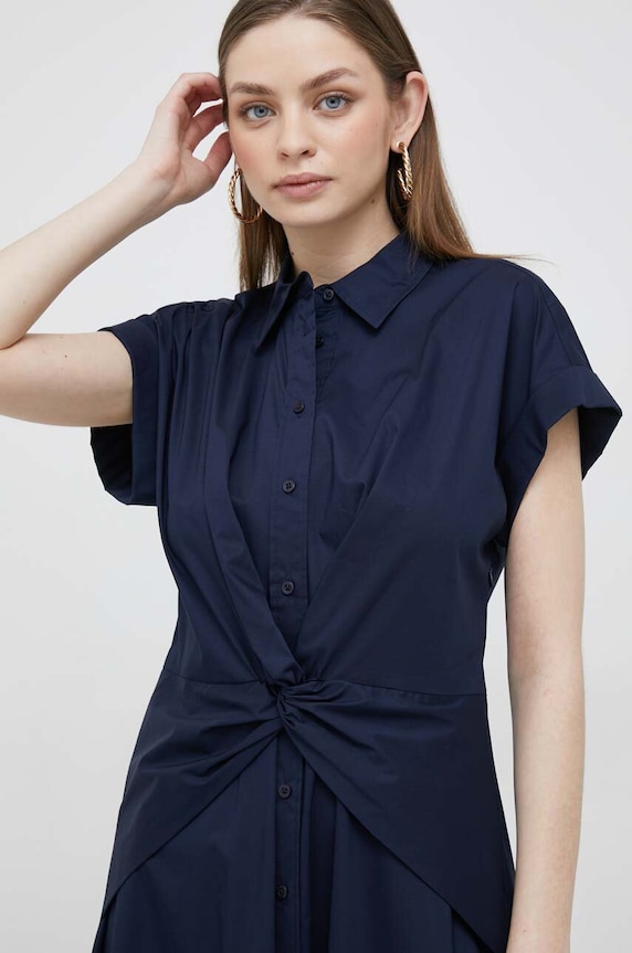 Obleka Lauren Ralph Lauren mornarsko modra 250903193