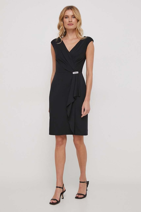 Lauren Ralph Lauren sukienka 253906356 czarny SS24