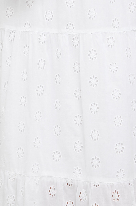 Hollister Co. sukienka bawełniana KI359.3128.100 biały