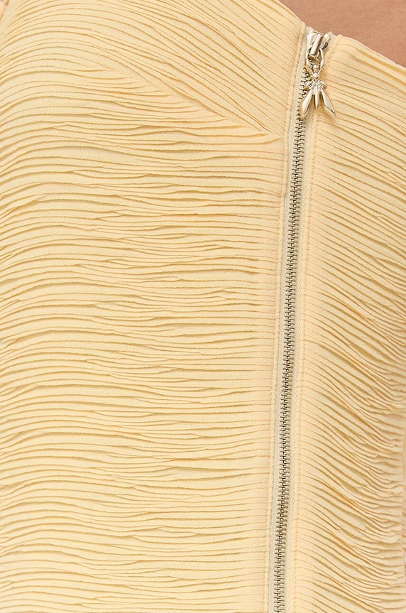 Patrizia Pepe rochie 2A2517.A248 galben