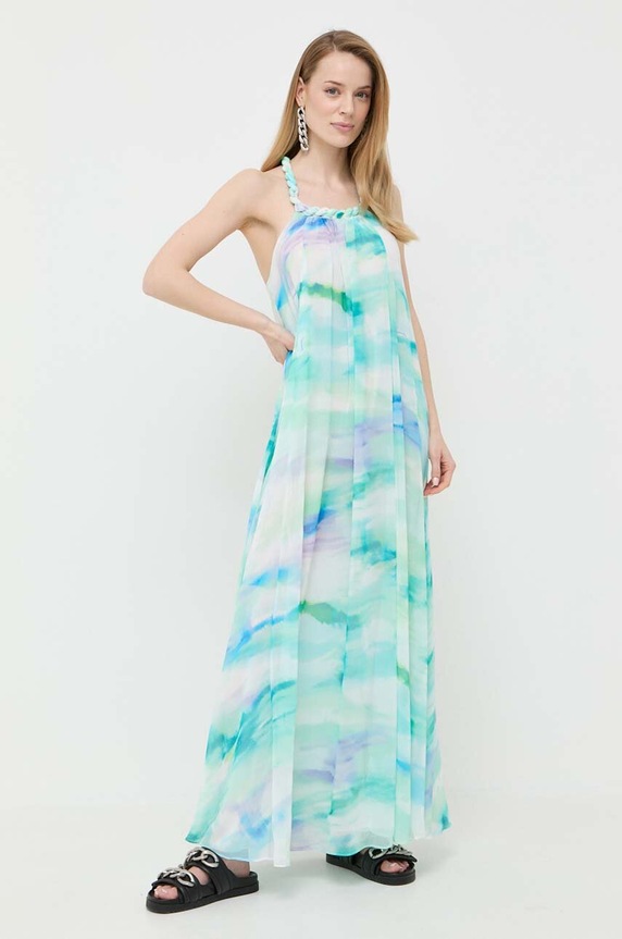 Φόρεμα Patrizia Pepe casual τιρκουάζ 2A2591.A240