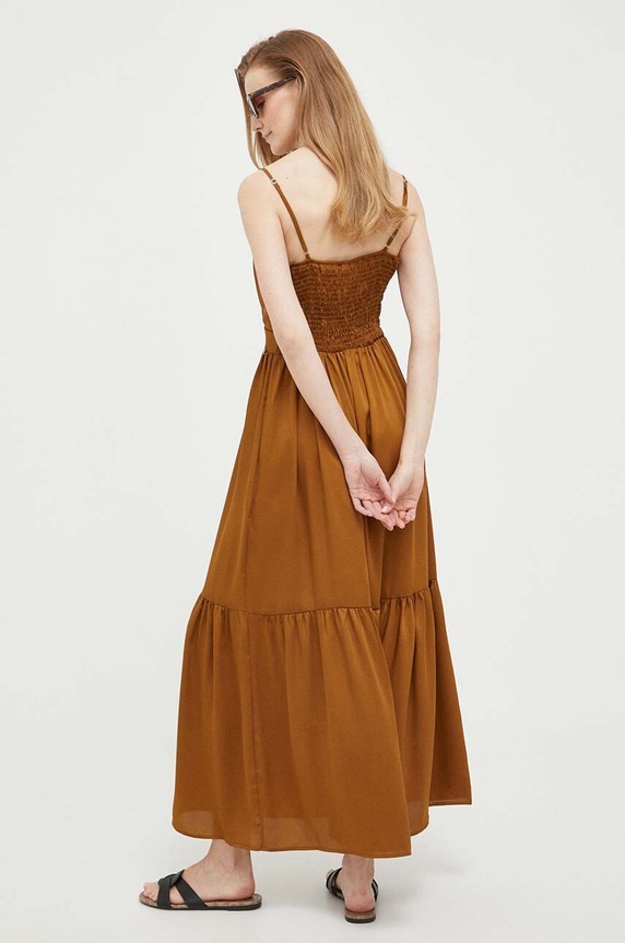 Odzież Artigli sukienka AA36401.TABACCO brązowy