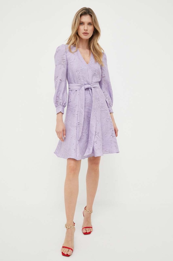 Ivy Oak sukienka IO1123S7557 fioletowy SS23