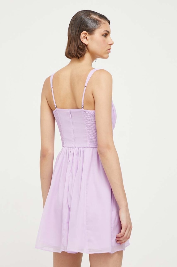Oblečenie Šaty Abercrombie & Fitch KI159.3186.677 fialová