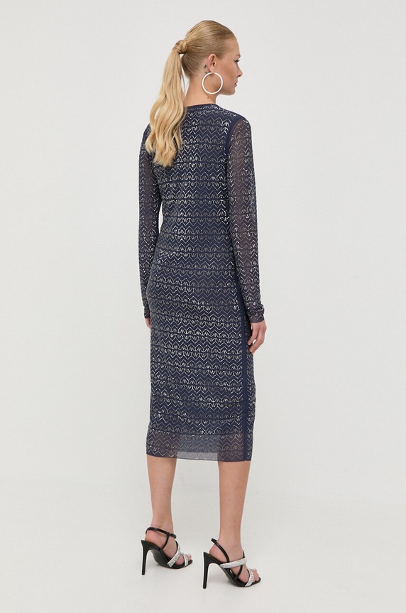 Odzież Patrizia Pepe sukienka 1A2230.J166 granatowy