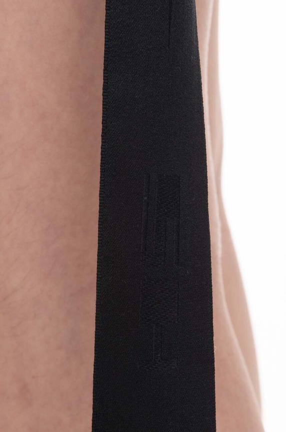 Rick Owens rochie Cinched Tommy Mini Dress negru DS02B4505.JRU.BLACK
