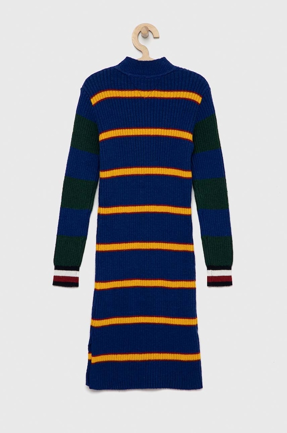 Dětské šaty Tommy Hilfiger KG0KG07115.PPYX námořnická modř SS23