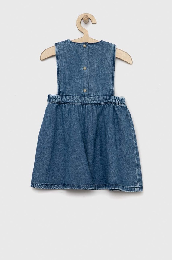 Dětské riflové šaty Tommy Hilfiger KG0KG07025.PPYX modrá SS23