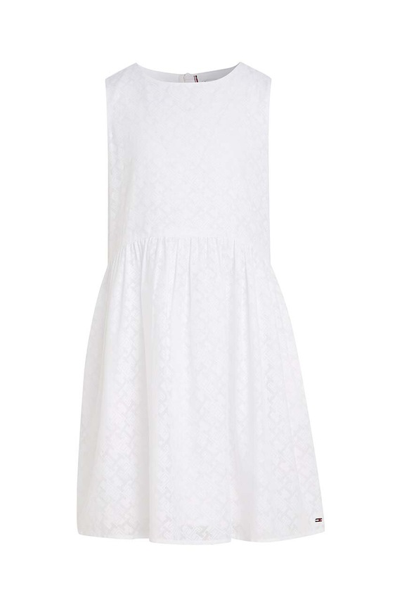 Tommy Hilfiger sukienka dziecięca KG0KG07175.PPYX biały SS23