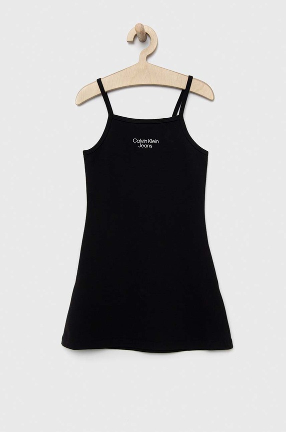 Calvin Klein Jeans sukienka dziecięca IG0IG01963.PPYX czarny SS23