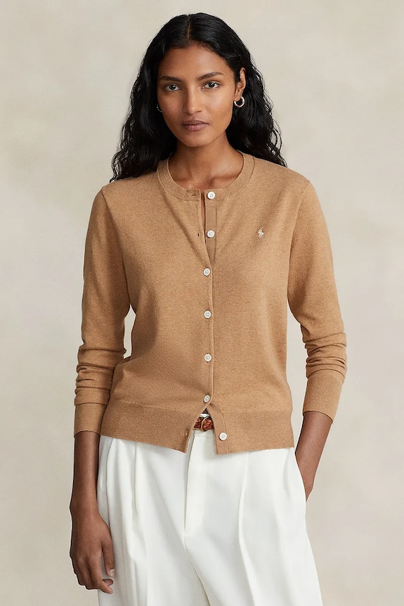 Polo Ralph Lauren cardigan plain beige 211891672