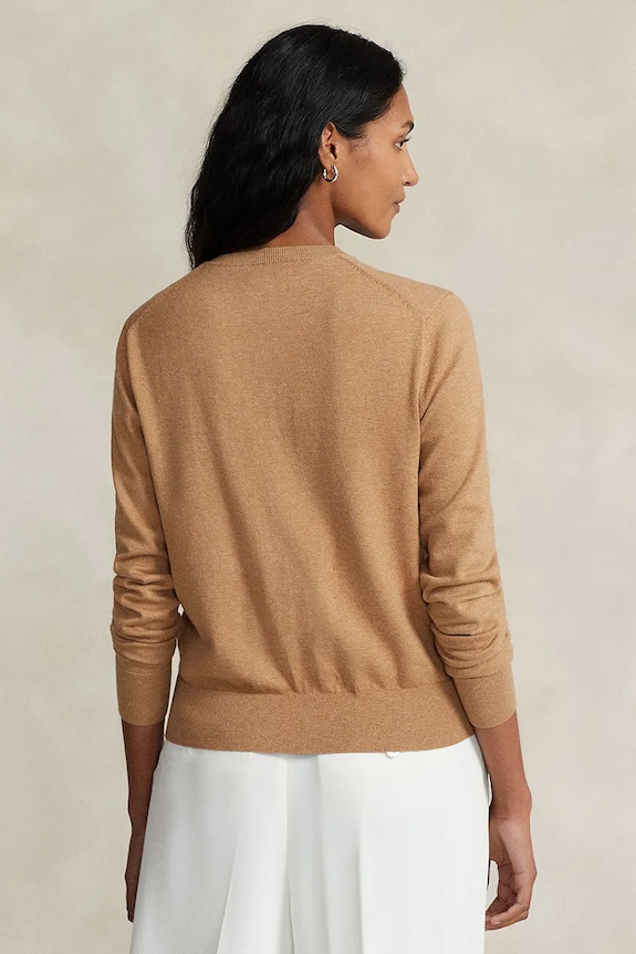 Polo Ralph Lauren cardigan 211891672 beige SS25