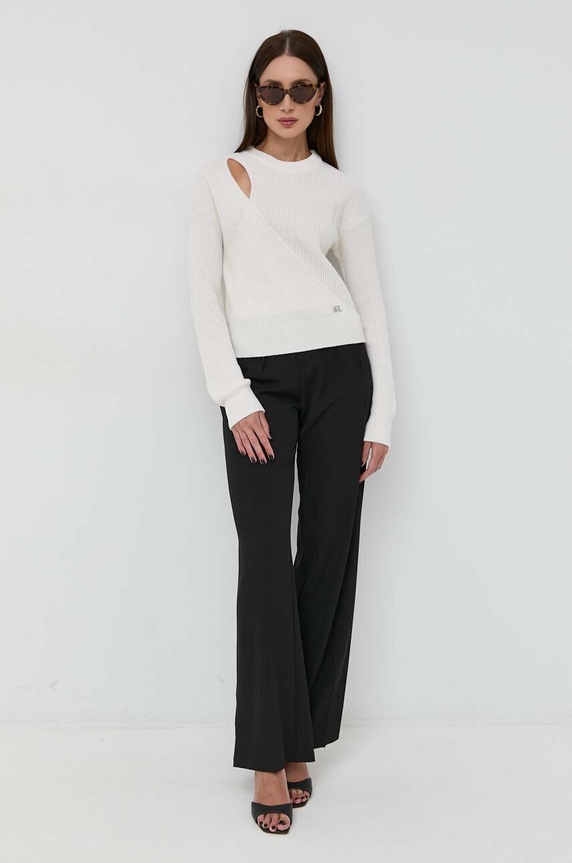 MICHAEL Michael Kors pulover de lana MR360IYCSN bej SS23