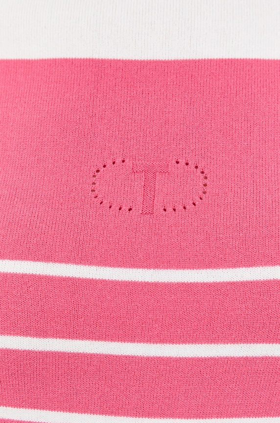 Twinset sweter 231TP3190 różowy