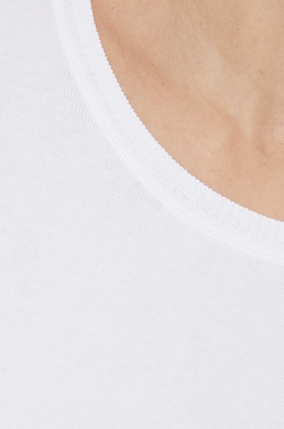 United Colors of Benetton pamut pulóver 1091D1M08.101. fehér
