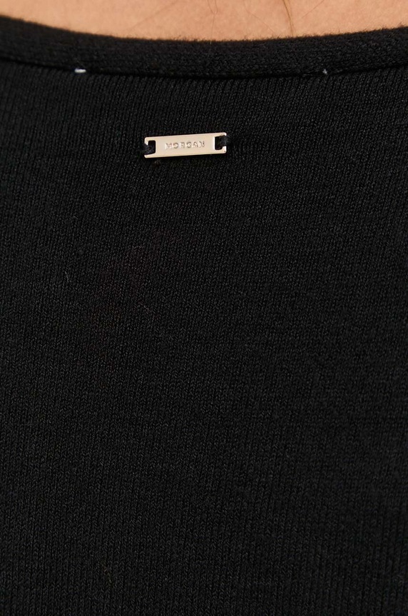 Morgan kardigán MZINA.NOIR fekete