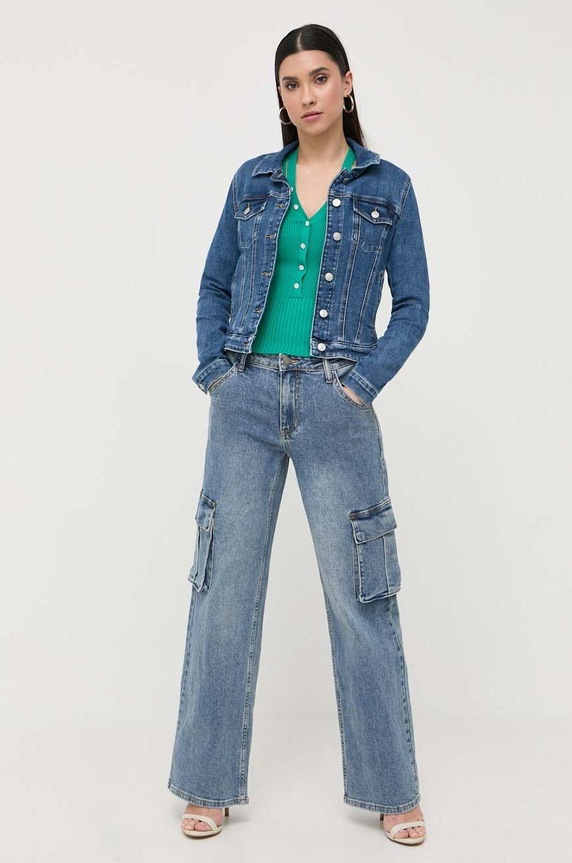 Πουλόβερ Morgan MYRIAM.VERT.VEGETAL πράσινο SS23