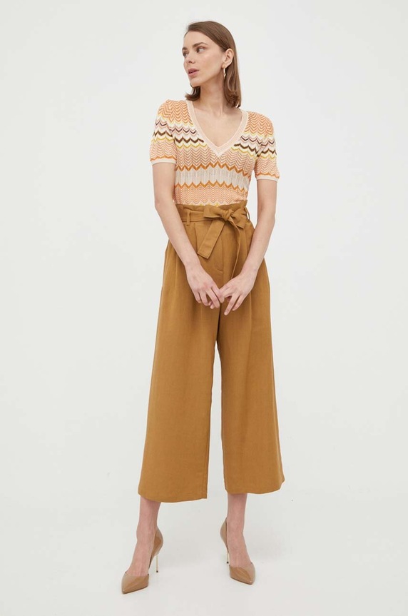 Morgan t-shirt MILOVE.ORANGEADE arancione SS23