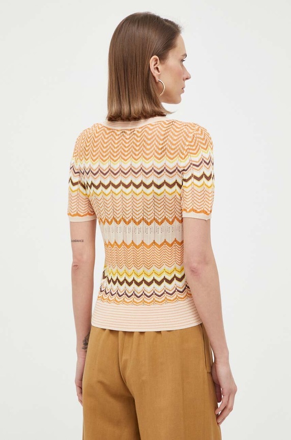 Abbigliamento Morgan t-shirt MILOVE.ORANGEADE arancione