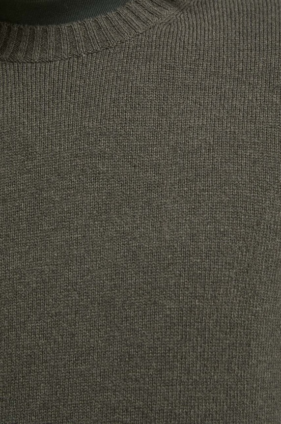 Samsoe Samsoe sweter wełniany SYLLI M20500076 zielony