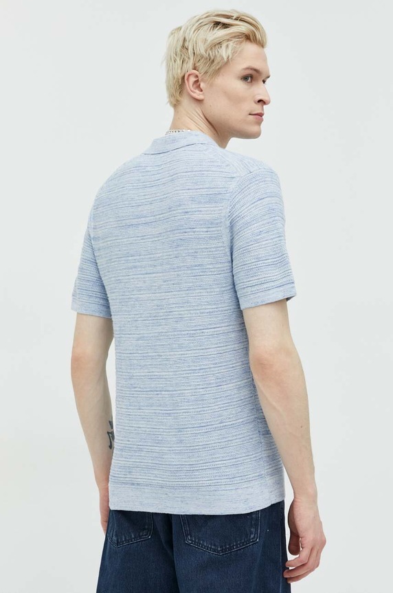 Ruházat Abercrombie & Fitch pulóver KI120.3027.210 kék